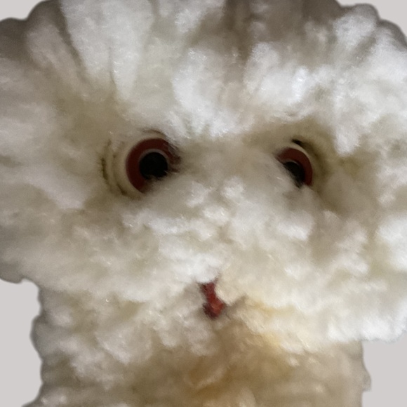 Vintage Fuzzy Macrame Owl - Picture 5 of 11